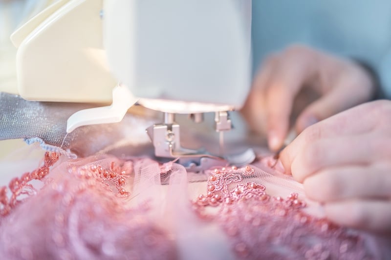 Sewing Scissors and Fabric Cutting